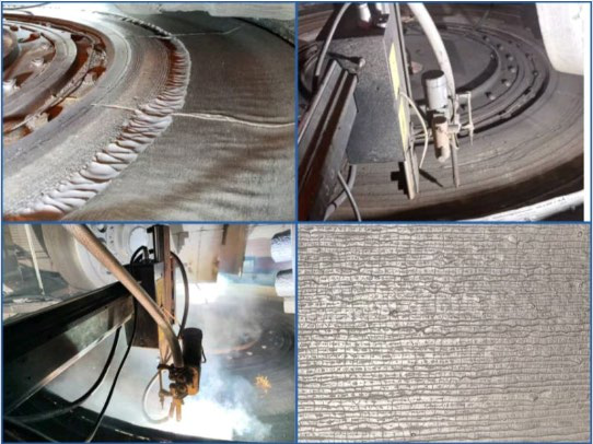 Rechargement et surfaces de broyage